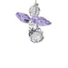 Crystal Guardian Angel - Light Amethyst    