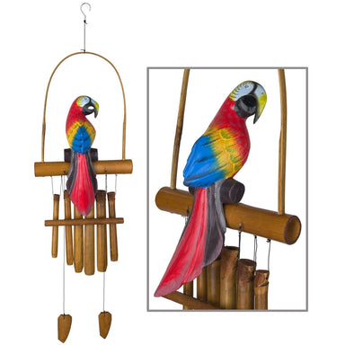 Parrot Bamboo Chime    