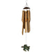 Half Coconut Bamboo Sea Turtle Chime    