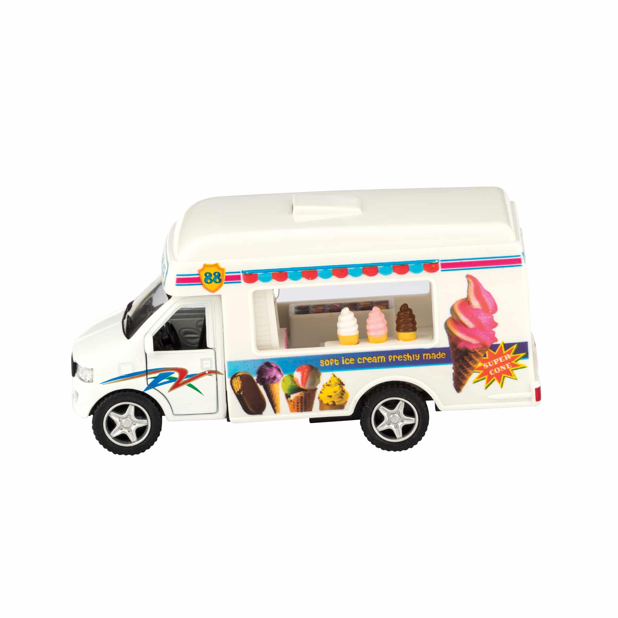Diecast Food Truck (Single) - Assorted Styles    