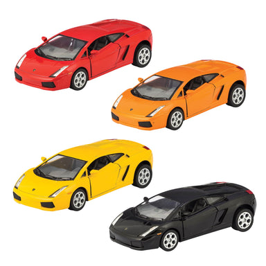 Diecast Lamborghini Gallardo - Red, Orange, Yellow, or Black    