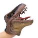 Dinosaur Hand Puppet - (Single) Brown, Green or Red