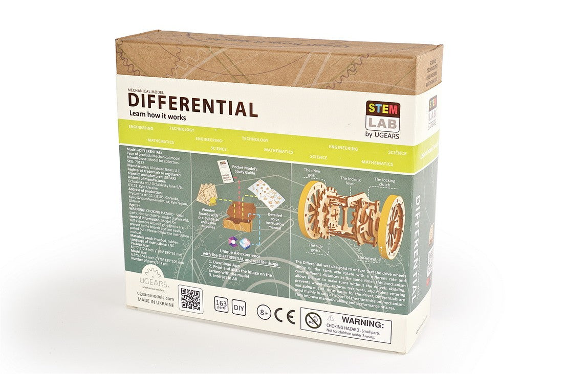 UGears STEM Lab - Differential    