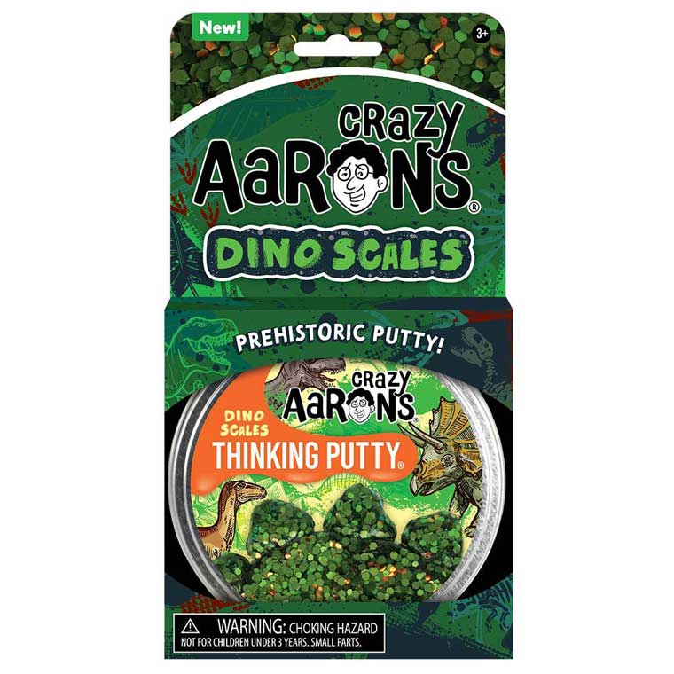 Crazy Aaron's Dino Scales Prehistoric Thinking Putty    