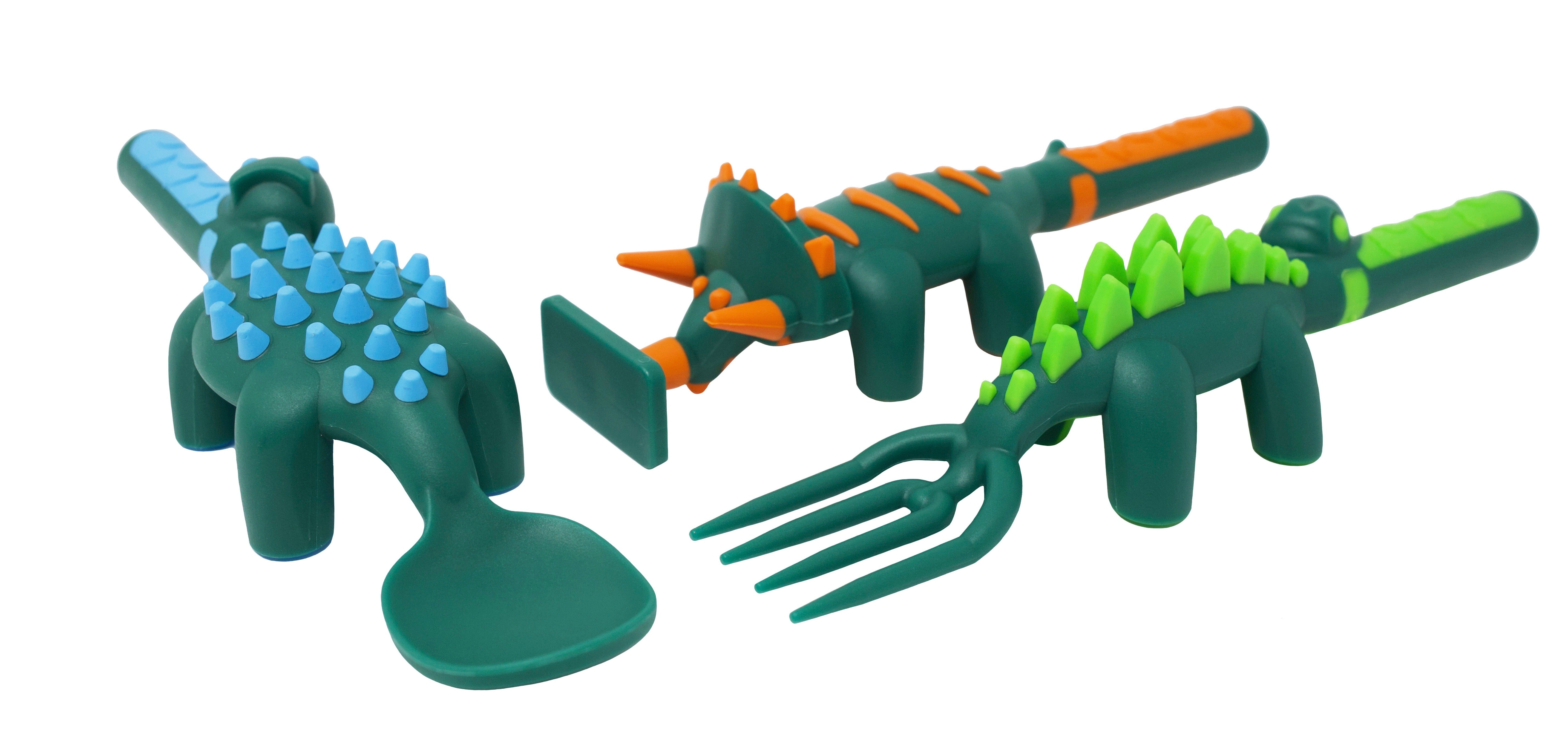 Constructive Eating 3 Piece Dinosaur Feeding Set    