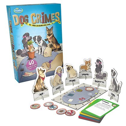 Dog Crimes - Who's To Blame Logic Game    