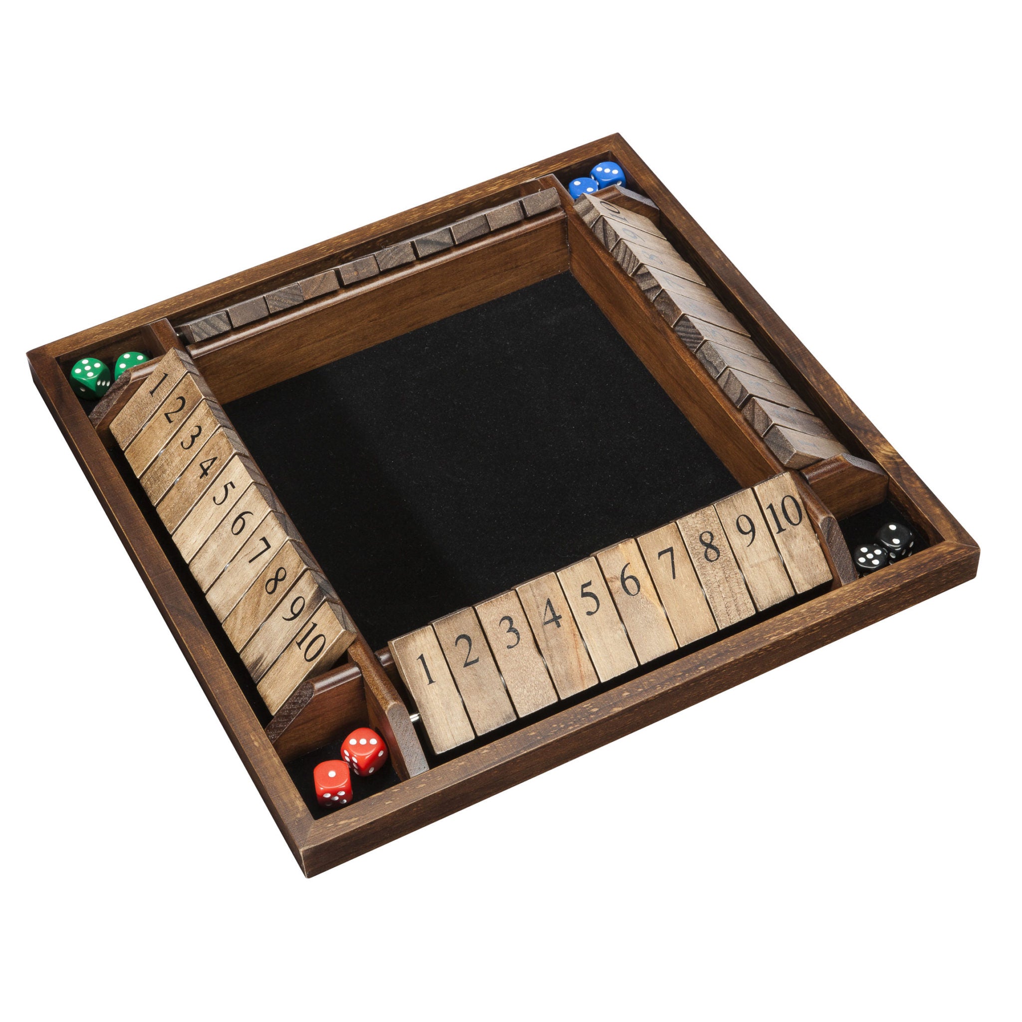 4 Player Shut The Box - Small Version    