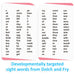 Sight Words Flashcards - Pre K    