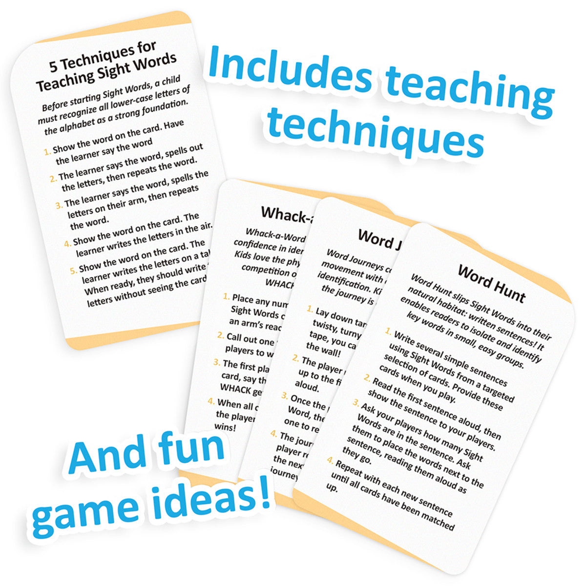 Sight Words Flashcards - Grade K    