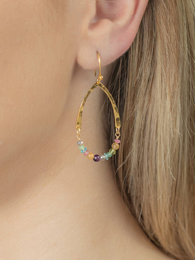 Holly Yashi Mikayla Earrings - Rainbow    