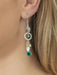 Holly Yashi Fairy Garden Drop Earrings - Lagoon    