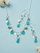 Holly Yashi Fairy Garden Drop Earrings - Lagoon    