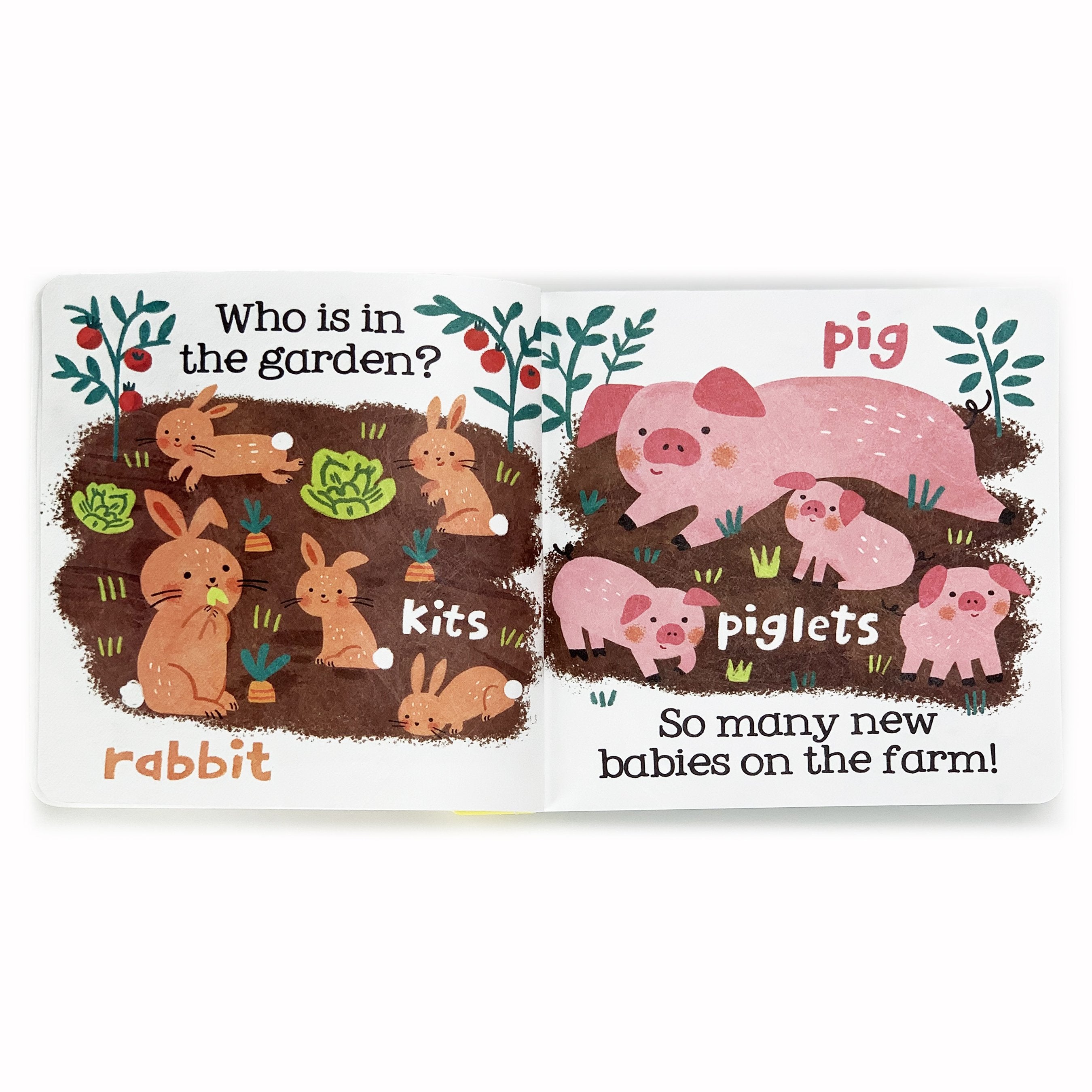 Farm Babies - A Tuffy Book With Soothing Teether