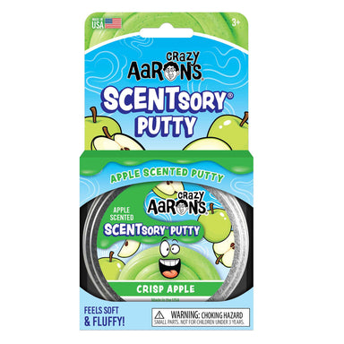 Crazy Aaron's Crisp Apple - Apple Scented Scentsory Putty    