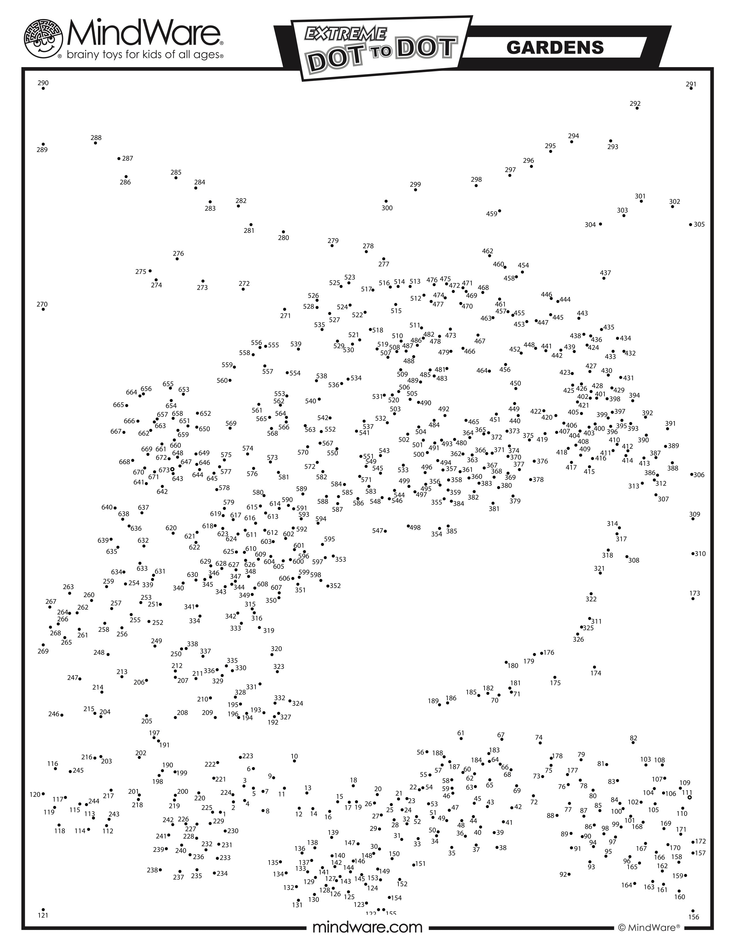 Extreme Dot To Dot - Gardens    