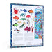 eeBoo Growth Chart - Big Blue Whale    