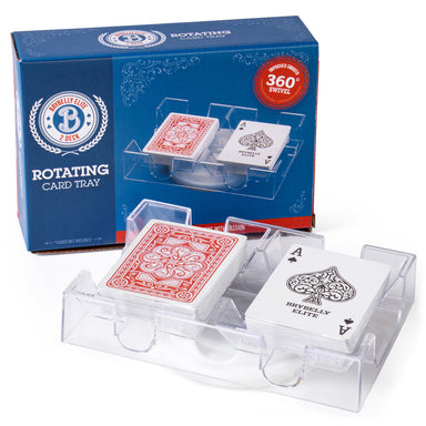 Rotating 2 Deck Card Tray    