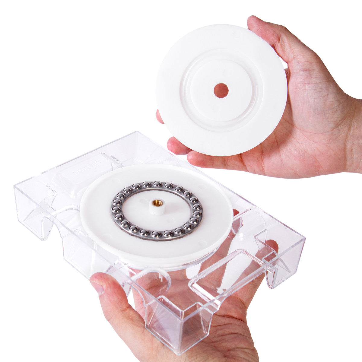 Rotating 2 Deck Card Tray    