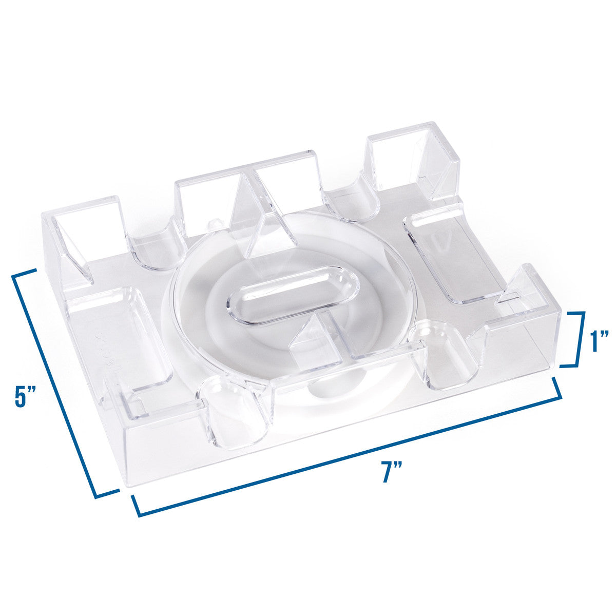 Rotating 2 Deck Card Tray    