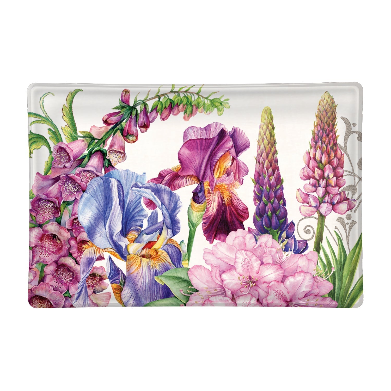 Deborah's Garden - Glass Soap Dish    