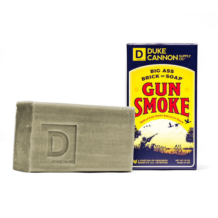 Duke Cannon Big Ass Brick of Gun Smoke Soap    