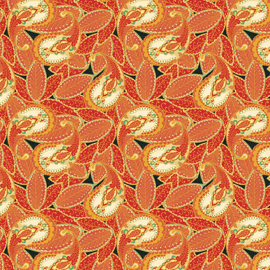 Paisley Motif - Designer Gift Wrap    
