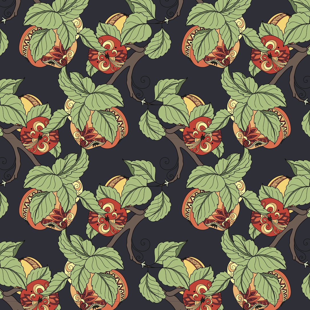 Fanciful Fruit - Designer Gift Wrap    