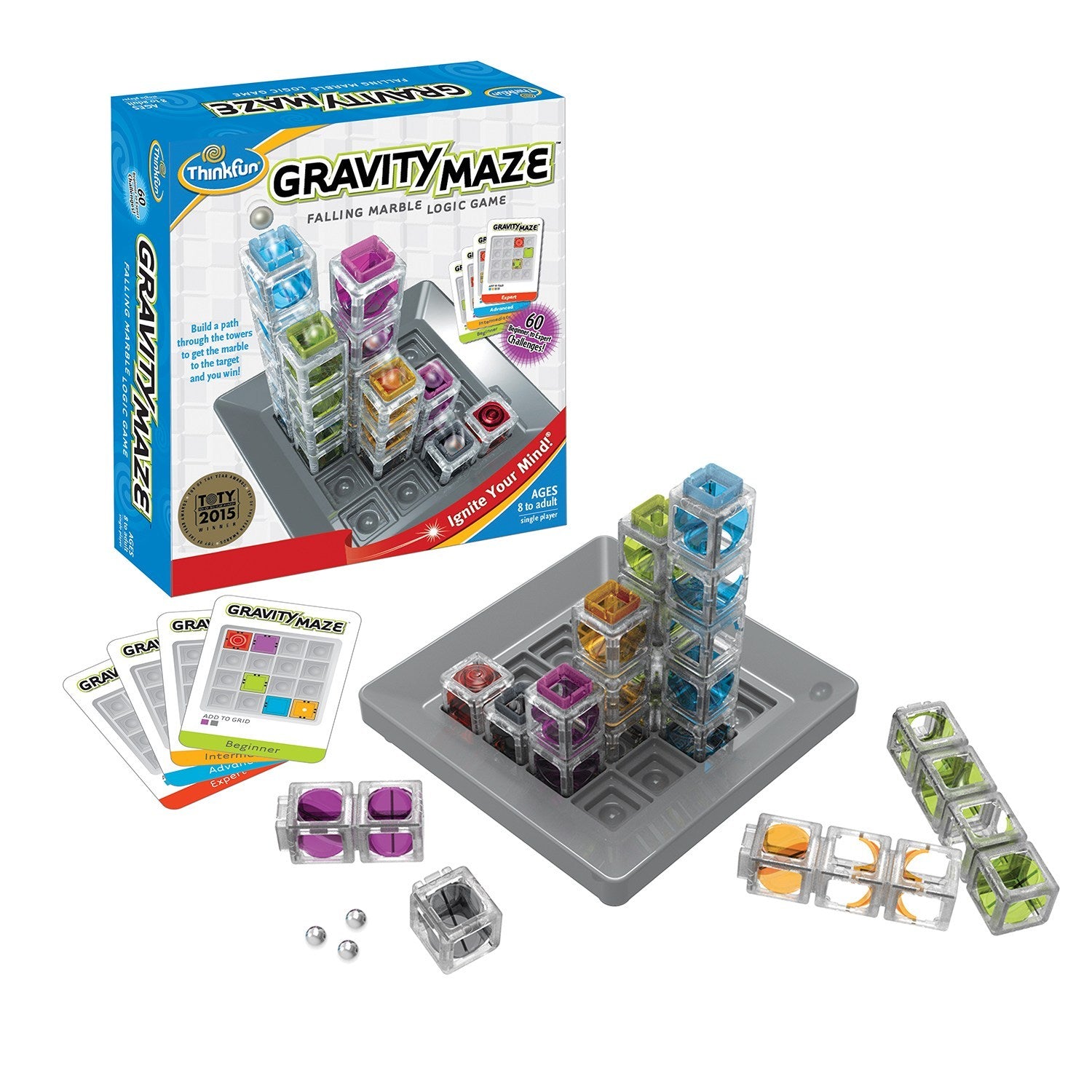 Gravity Maze - Falling Marble Logic Game    