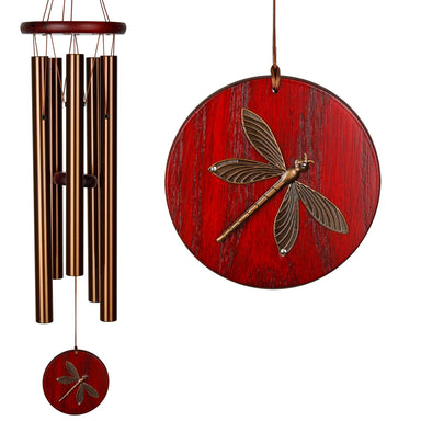Habitats Chime - Large Bronze Dragonfly    