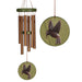 Habitats Chime - Green Hummingbird    