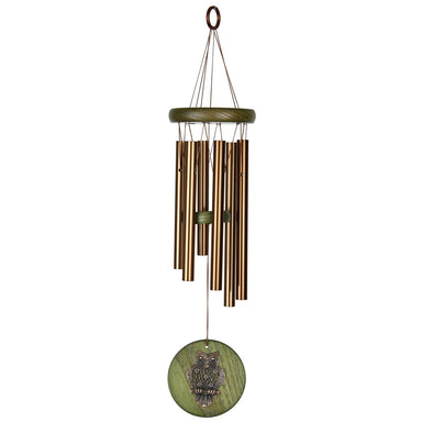 Habitats Chime - Green Owl    