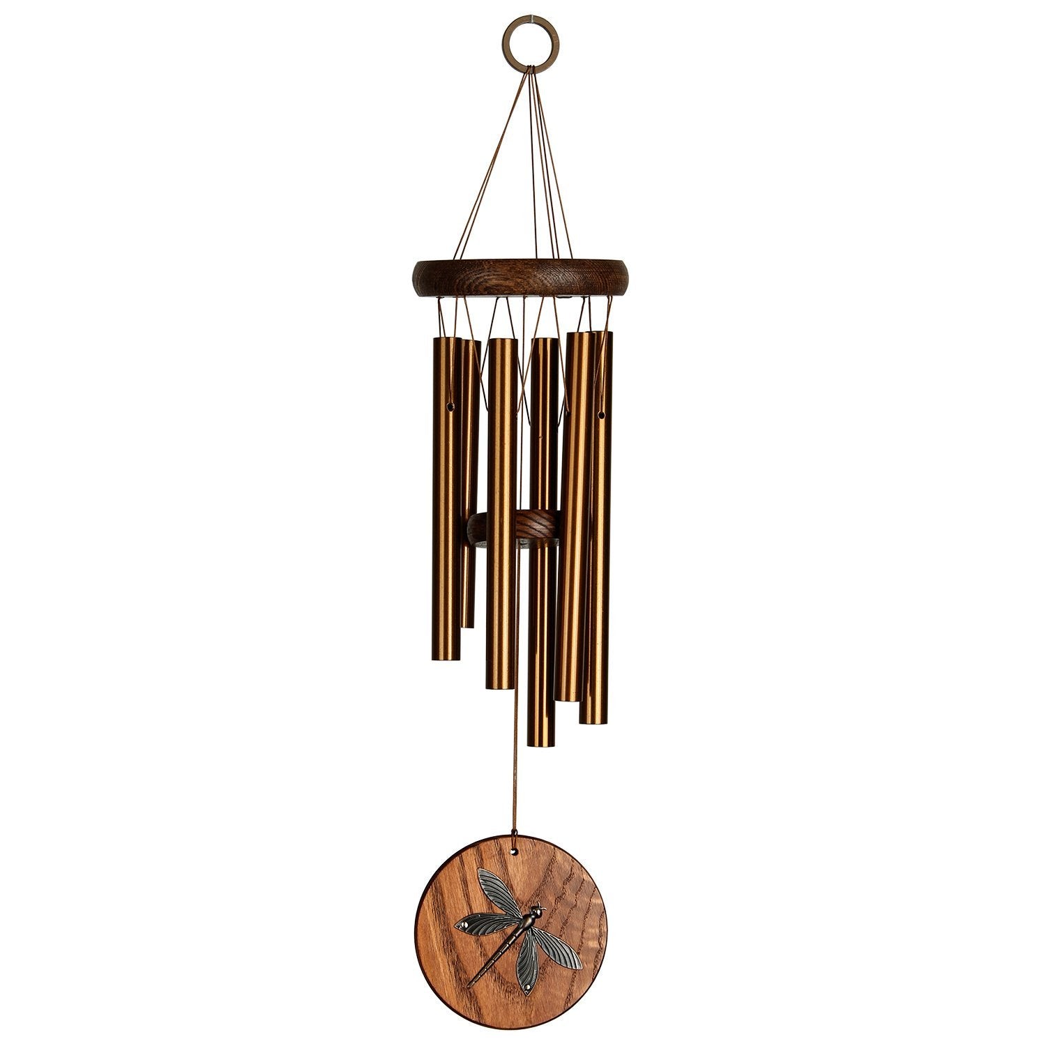 Habitats Chime - Teak Dragonfly    