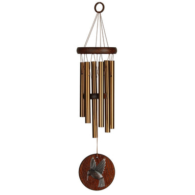 Habitats Chime - Teak Hummingbird    