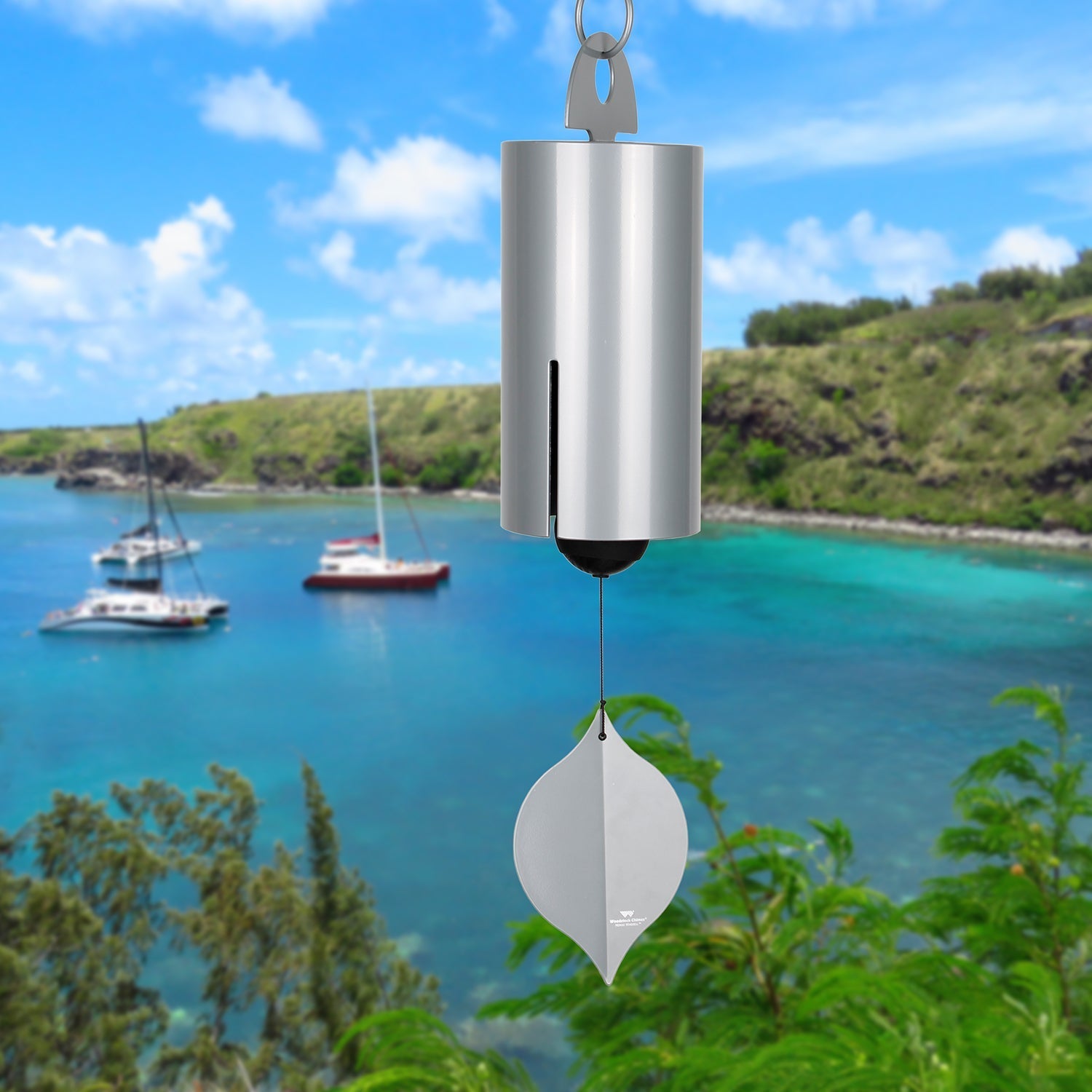 Large Heroic Windbell Harbor Gray    