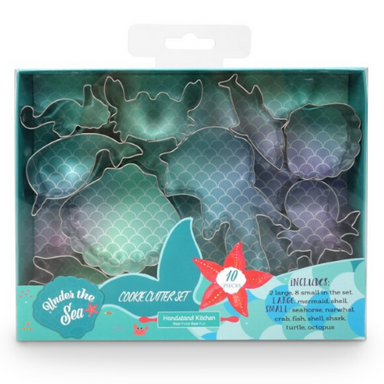 Under The Sea 10 Piece Cookie Cutter Set    
