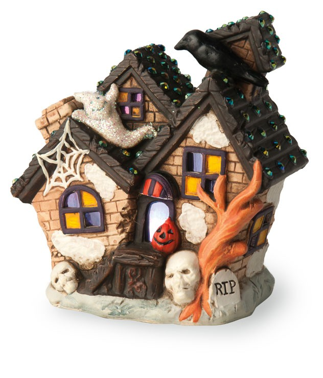 Haunted House with LED Accent    
