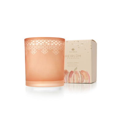 Heirlum Pumpkin Aromatic Candle - Frosted Glass    