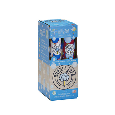 2 Bottles and 1L Refill - Bubble Tree Refillable Bubble System    