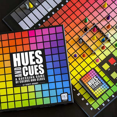 Hues and Cues - A Guessing Game of Colors and Clues    