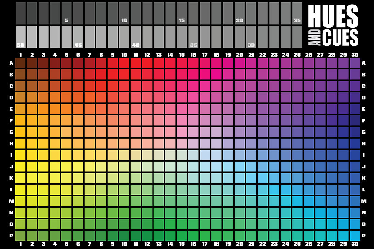 Hues and Cues - A Guessing Game of Colors and Clues    