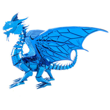 Metal Earth Iconx - Blue Dragon    