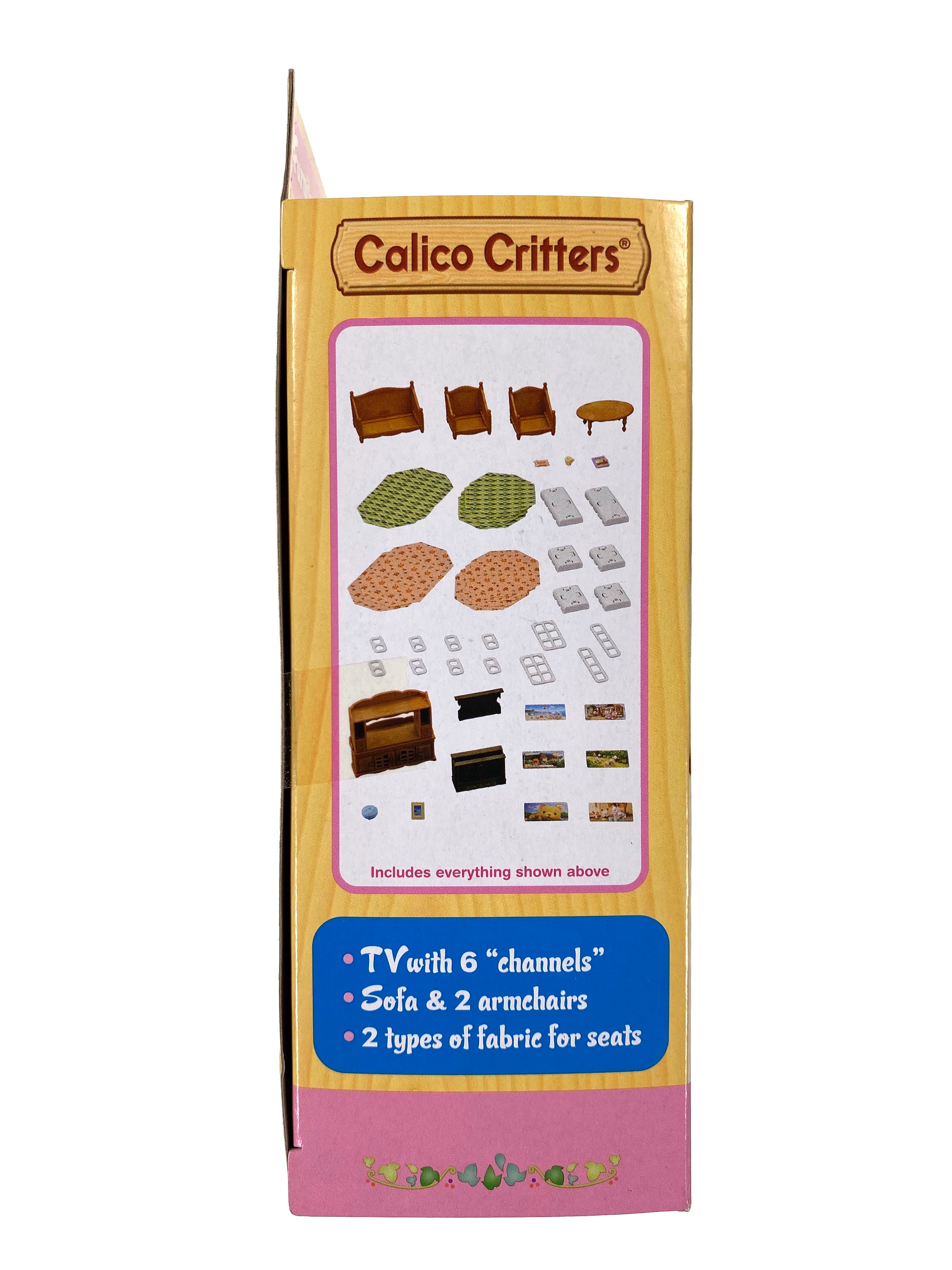 Calico Critters Comfy Living Room Set    