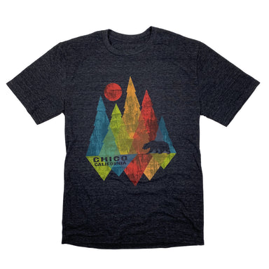 Shard Pines Logo Chico T-Shirt Heather Black S  3248443.1