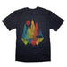 Shard Pines Logo Chico T-Shirt Heather Black S  3248443.1