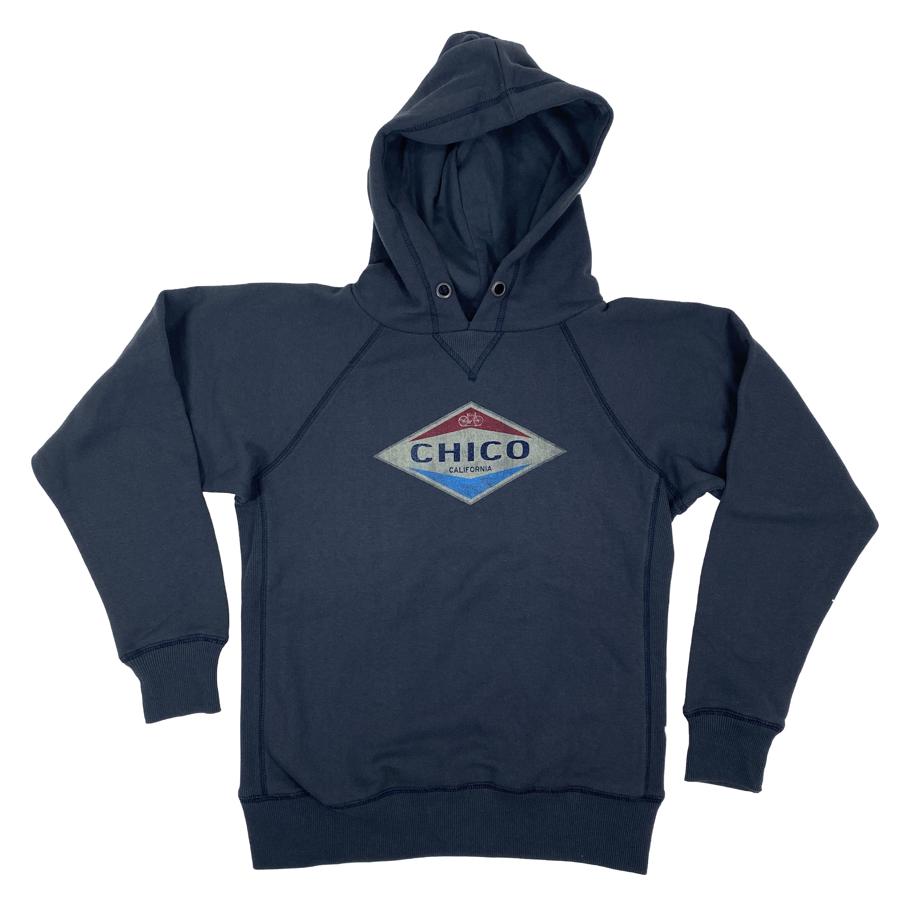Slick Valve Bike - Kids Hooded Chico Sweatshirt NAVY XS  3241086.1