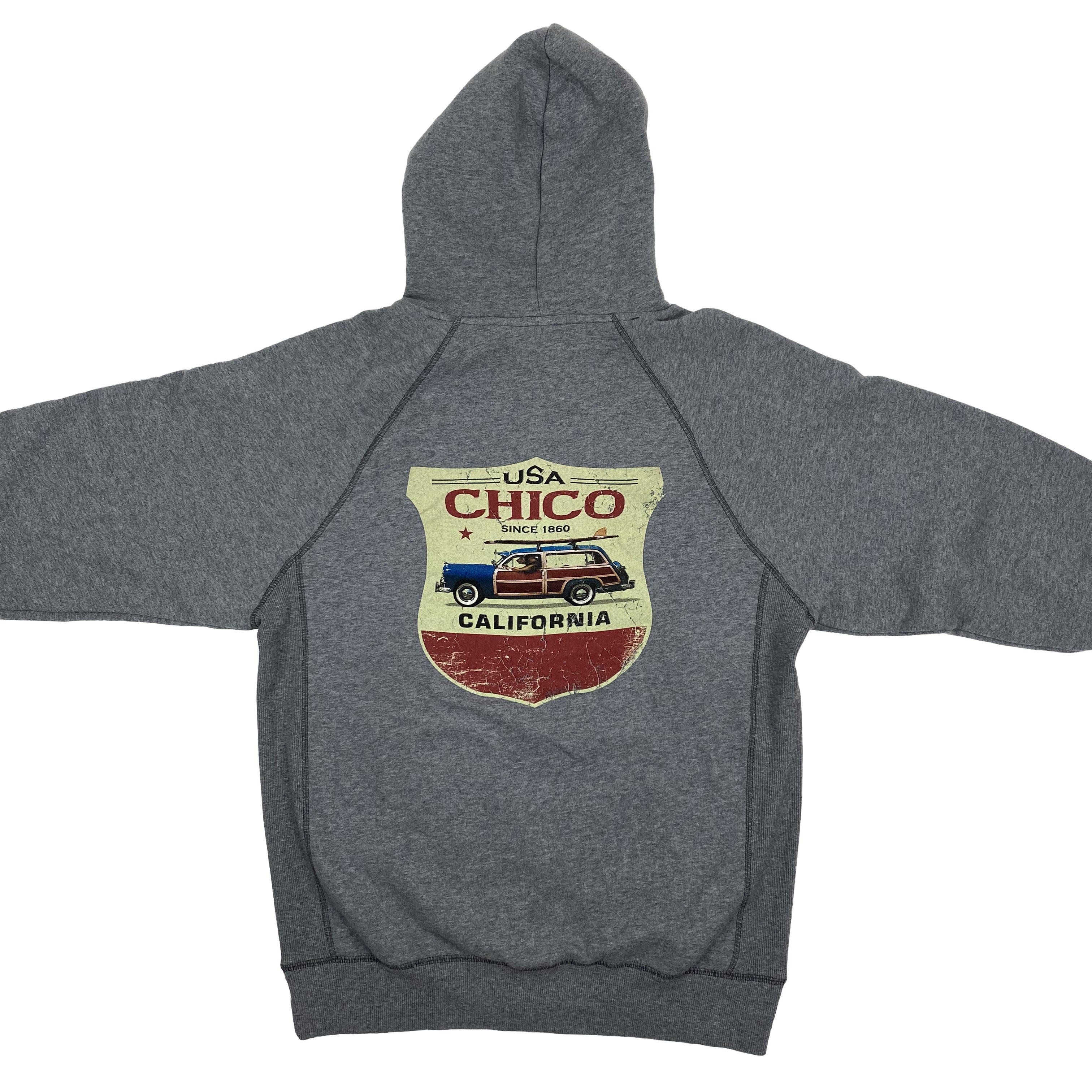 Cali Bear Liberty Bell Woody - Hooded Sweatshirt    