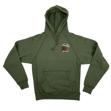 Chico Creek Ridgeline - Hooded Sweatshirt Turf XS 3237720.6