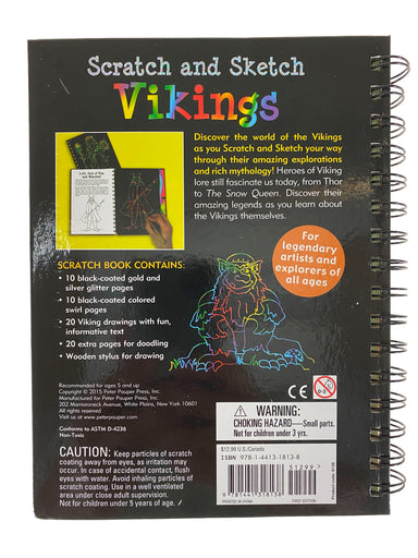 Scratch And Sketch Vikings    