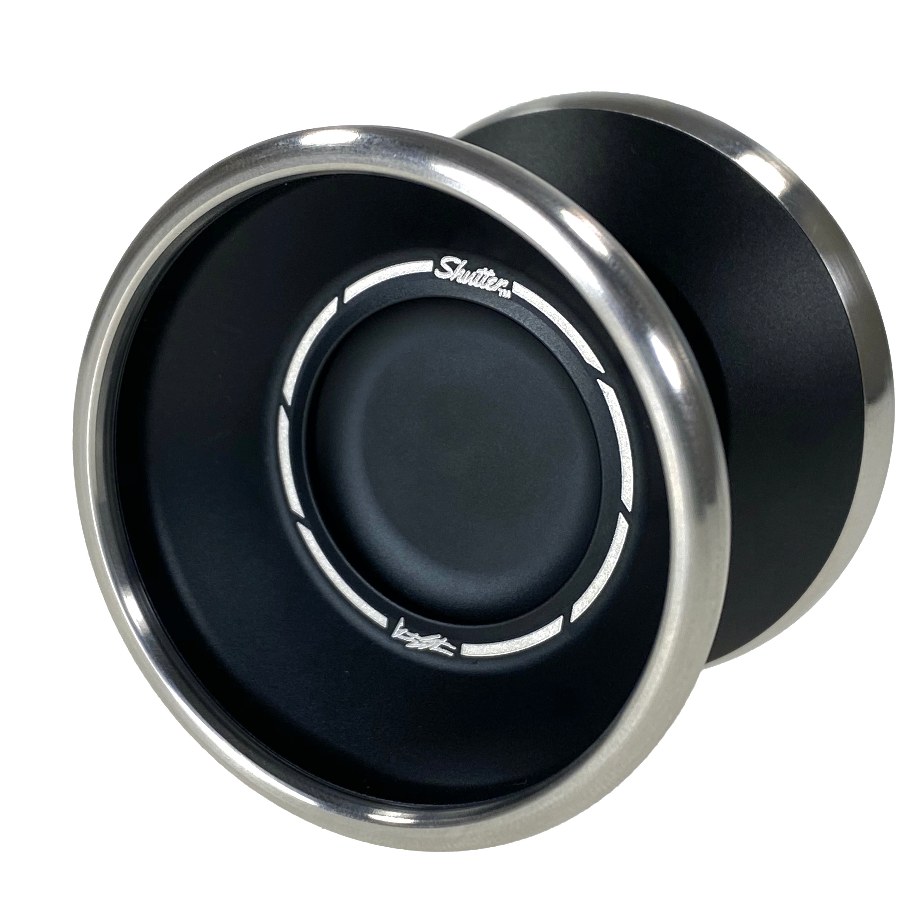 YoYoFactory BiMetal Shutter BLACK   3263286.2