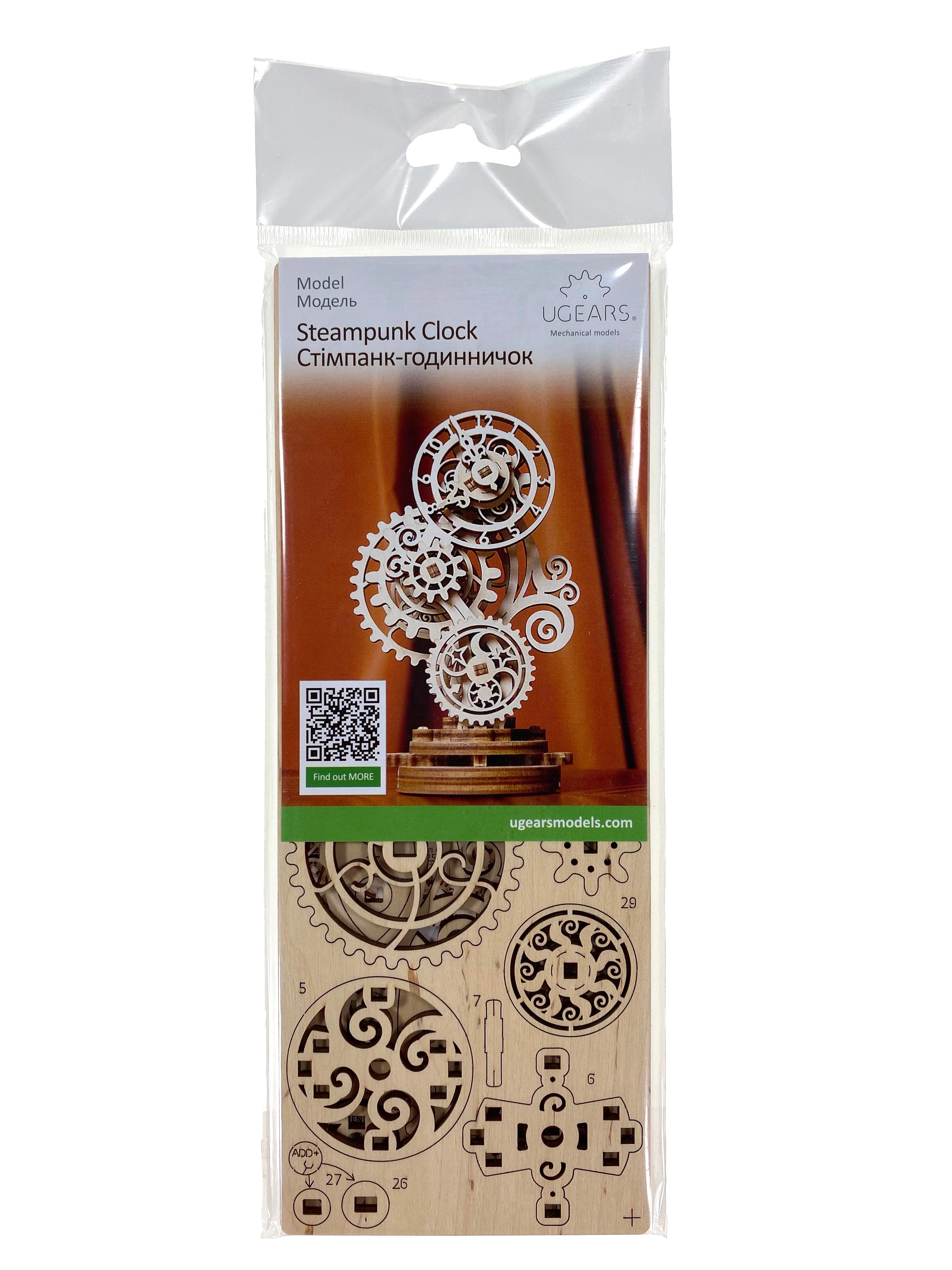 UGears Steampunk Clock    